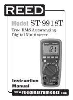 REED ST-9918T Instruction Manual preview