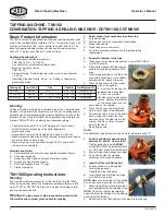 Preview for 2 page of REED TM1100 Operator'S Manual