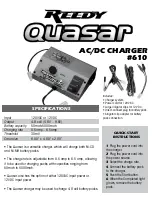 Reedy Quasar 610 Instructions предпросмотр