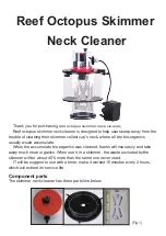 Reef Octopus Neck Cleaner-110 Quick Start Manual предпросмотр