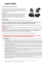 Preview for 1 page of Reefe DRS Series Instruction Manual & Warranty