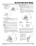 Preview for 3 page of Reelcraft Industries, Inc. 3900 SERIES Operation Manual