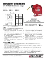 Предварительный просмотр 9 страницы ReelCraft TW5400 OLP Operating Instructions Manual