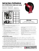 Preview for 7 page of ReelCraft TW7000 Series Operating Instructions Manual