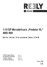 Preview for 1 page of Reely ROAD 23 69 90 Operating Instructions Manual