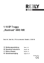 Preview for 1 page of Reely ROAD 23 80 06 Operating Instructions Manual