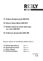 Предварительный просмотр 1 страницы Reely ROAD 49 01 27 Operating Instructions Manual