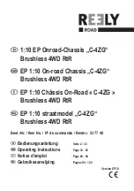 Preview for 1 page of Reely ROAD C-4ZG Operating Instructions Manual