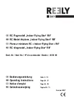 Reely Sky 20 50 80 Operating Instructions Manual preview