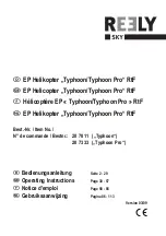 Reely Sky 20 70 11 Operating Instructions Manual preview