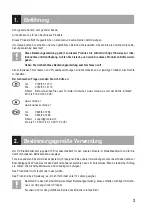 Preview for 3 page of Reely Sky 207630 Operating Instructions Manual