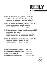 Reely Sky 23 01 85 Operating Instructions Manual preview