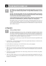 Preview for 8 page of Reely Sky 23 01 85 Operating Instructions Manual