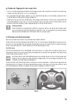 Preview for 19 page of Reely Sky Micro Operating Instructions Manual