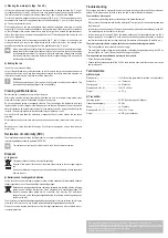 Preview for 4 page of Reely 1342867 Operating Instructions Manual