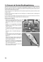 Preview for 16 page of Reely 1435179 Operating Instructions Manual