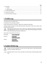 Preview for 3 page of Reely 1547810 Operating Instructions Manual