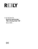 Reely 1558909 Operating Instructions Manual preview