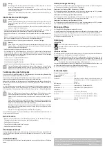 Preview for 2 page of Reely 1600323 Operating Instructions Manual