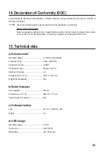 Preview for 43 page of Reely 1695702 Operating Instructions Manual