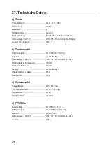 Preview for 42 page of Reely 1719347 Operating Instructions Manual