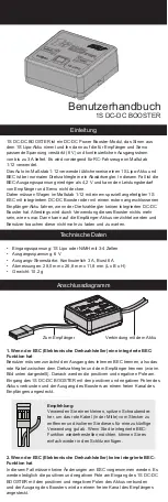 Reely 1S DC-DC User Manual preview
