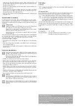 Preview for 2 page of Reely 23 76 73 Operating Instructions Manual