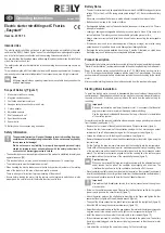 Preview for 3 page of Reely 23 76 73 Operating Instructions Manual