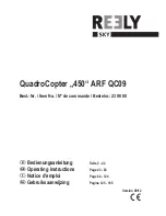 Reely 450 ARF QC09 Operating Instructions Manual preview