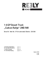 Preview for 9 page of Reely Carbon Breaker Pro Operating Instructions Manual