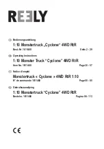 Preview for 1 page of Reely "Cyclone" 4WD RtR Operating Instructions Manual