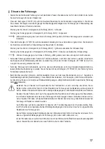 Preview for 17 page of Reely "Cyclone" 4WD RtR Operating Instructions Manual