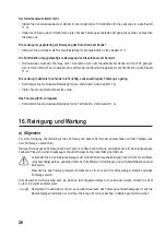 Preview for 26 page of Reely "Cyclone" 4WD RtR Operating Instructions Manual