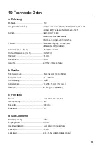 Preview for 29 page of Reely "Cyclone" 4WD RtR Operating Instructions Manual