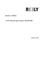 Reely Cyclone245 FPV Instruction Manual preview