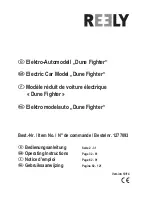 Preview for 1 page of Reely Dune Fighter Operating Instructions Manual