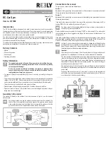 Предварительный просмотр 3 страницы Reely GC301 Operating Instructions Manual