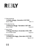 Preview for 1 page of Reely Generation X 6S Operating Instructions Manual