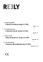 Reely Phoenix Plus Operating Instructions Manual preview