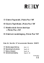 Reely Phonix Plus Operating Intstructions preview