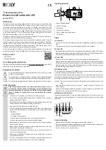 Preview for 3 page of Reely RE-5631033 Operating Instructions Manual