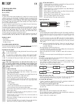 Preview for 3 page of Reely RE-5631039 Operating Instructions Manual