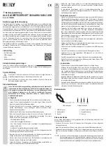 Preview for 1 page of Reely RE-5654544 Operating Instructions Manual