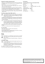 Preview for 4 page of Reely RE-5654544 Operating Instructions Manual