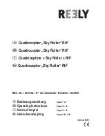 Reely Sky Roller Operating Instructions Manual preview