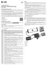 Reely WP-1040 Operating Instructions Manual preview