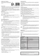 Preview for 2 page of Reely WP-1040 Operating Instructions Manual