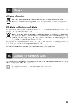 Preview for 63 page of Reely X6 Operating Instructions Manual