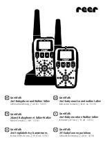 Предварительный просмотр 1 страницы Reer 50133 Instruction Manual