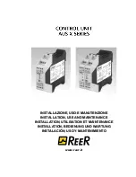 Reer Aus X Series Use And Maintenance предпросмотр